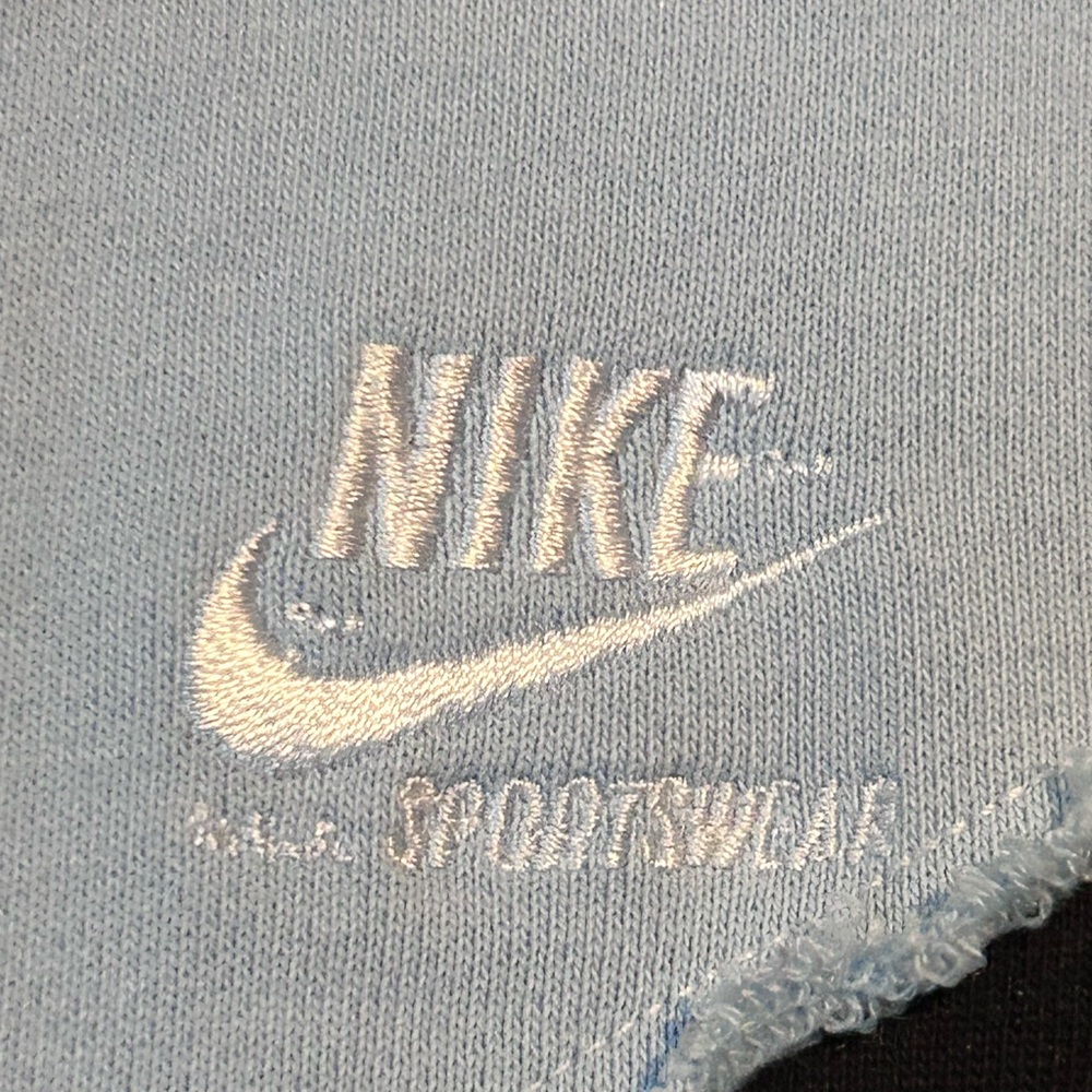 Nike Hoodie Pastel Blue  Medium Zip Up - Picture 3 of 10